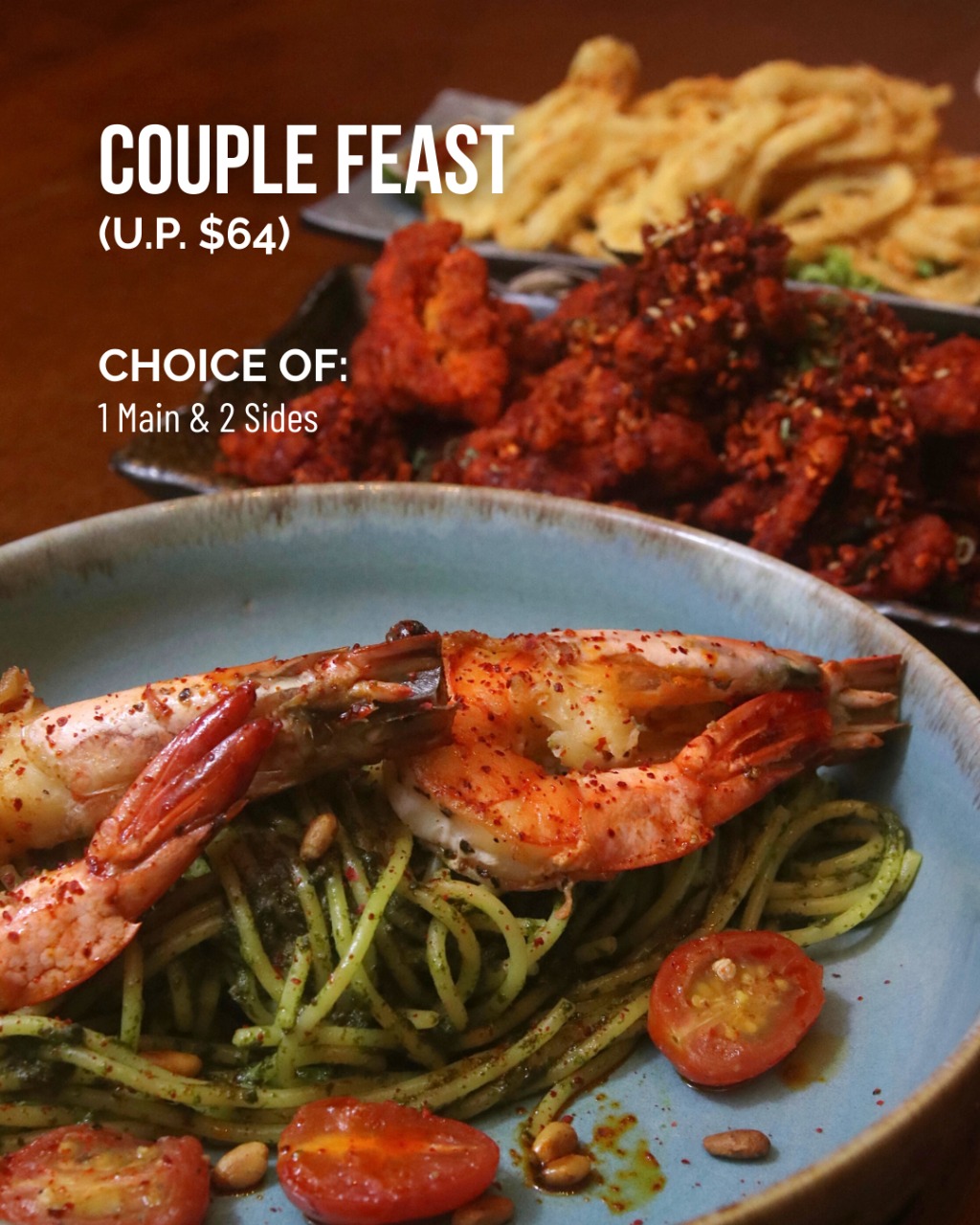 CHRISTMAS Couple Feast – 2 pax (U.P. $64)