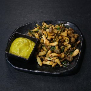 蘑菇炸饼